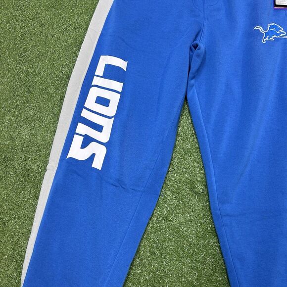 Detroit Lions NFL Team Apparel Sweatpants Pants Jogger Mens Size XL NWT $75 - Picture 2 of 10